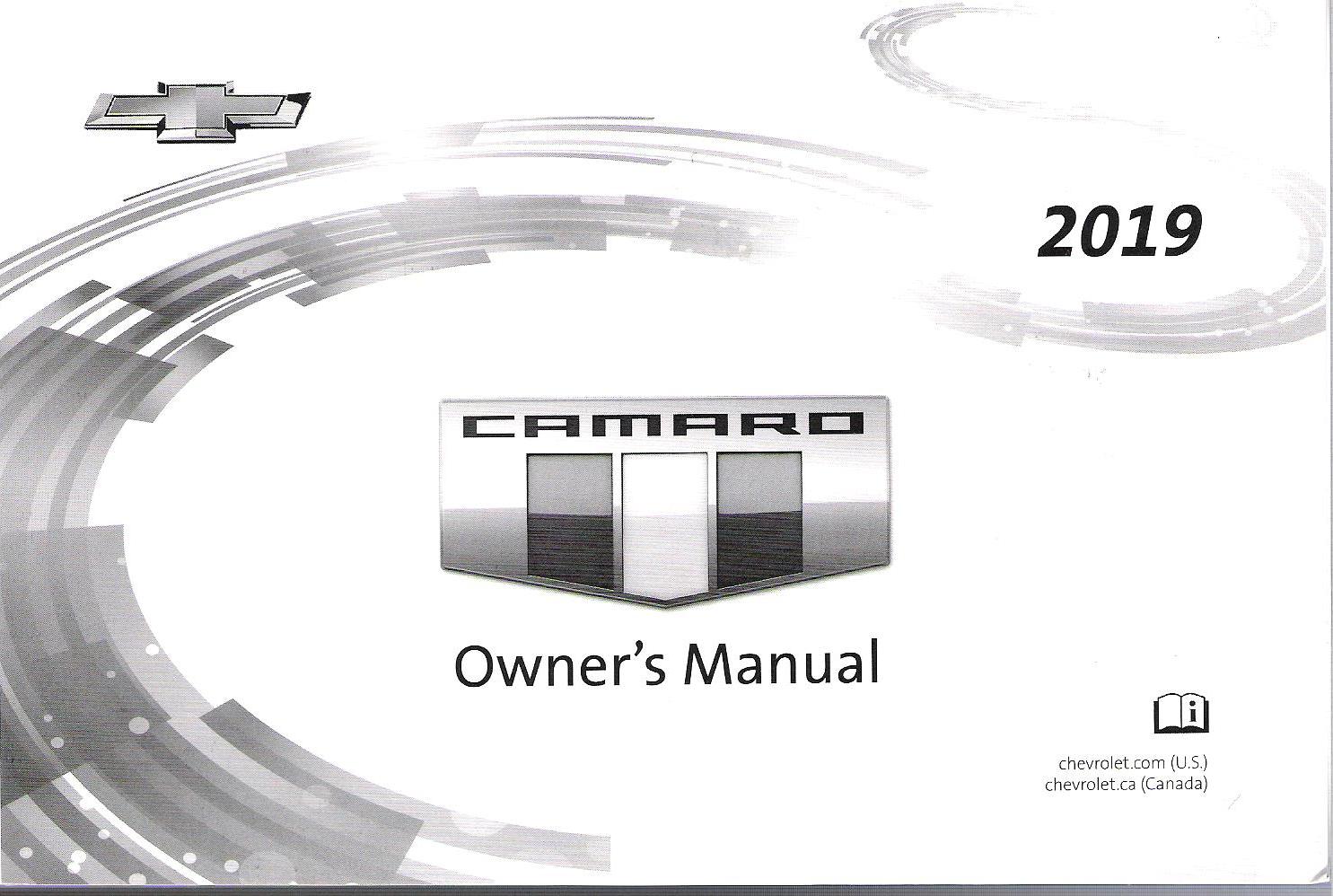 2019 Chevrolet Camaro Owners Manual Portfolio